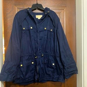 Michael Kors navy blue parka